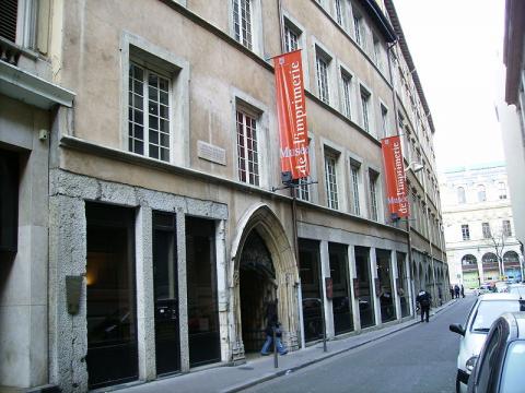 Musée de l'imprimerie de Lyon By Alorange Public domain CC BY-SA 3.0 via Wikimedia Commons