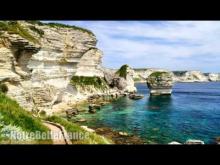 Vidéo sur les falaises de Bonifacio