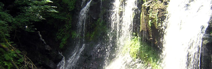 Les cascades de la rivière le lagnon (Albepierre-Bredons)