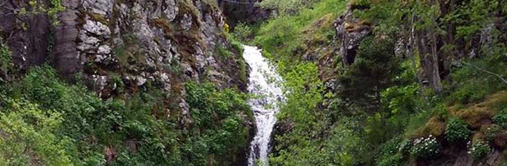 La cascade du Salin ou de Chaudeyrolles