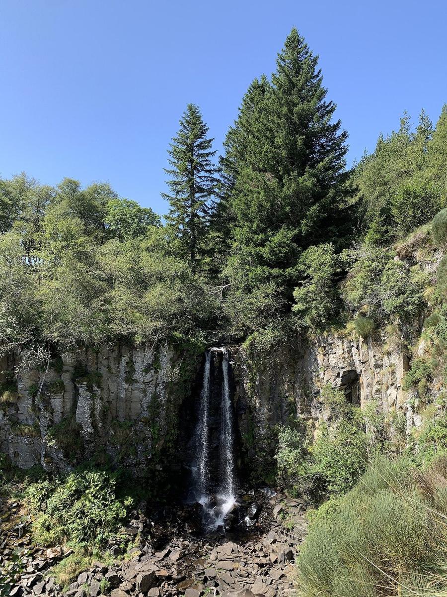 Cascade du ruisseau des Mortes du Guéry