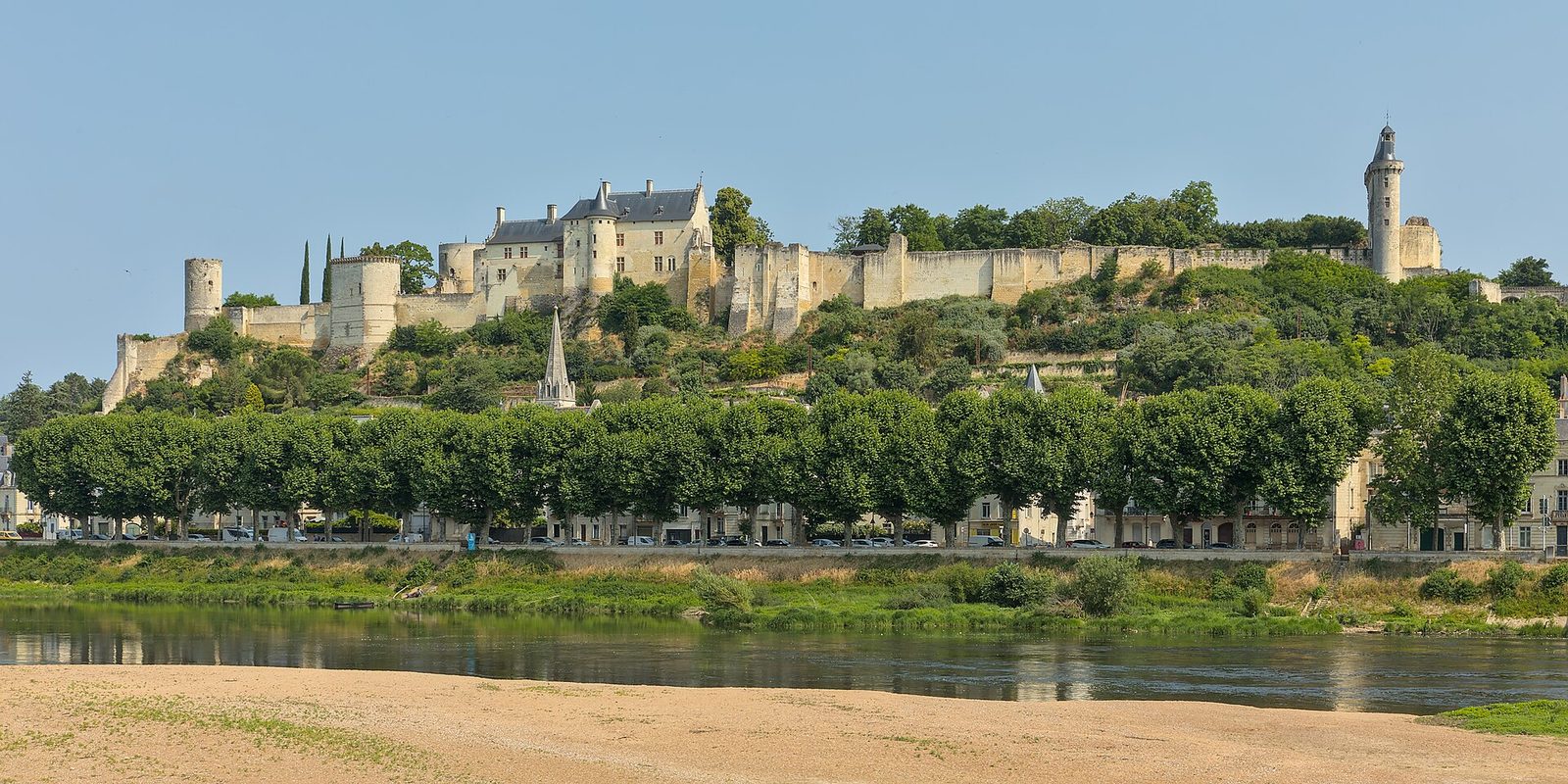 La forteresse de Chinon