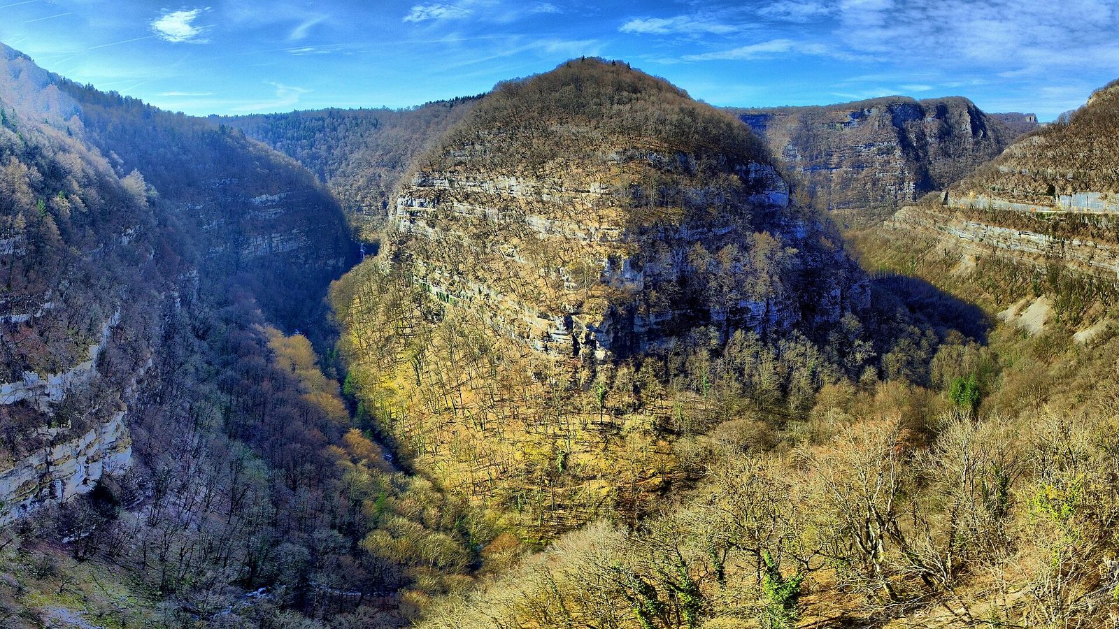 La source de la Loue et les Gorges de Nouailles