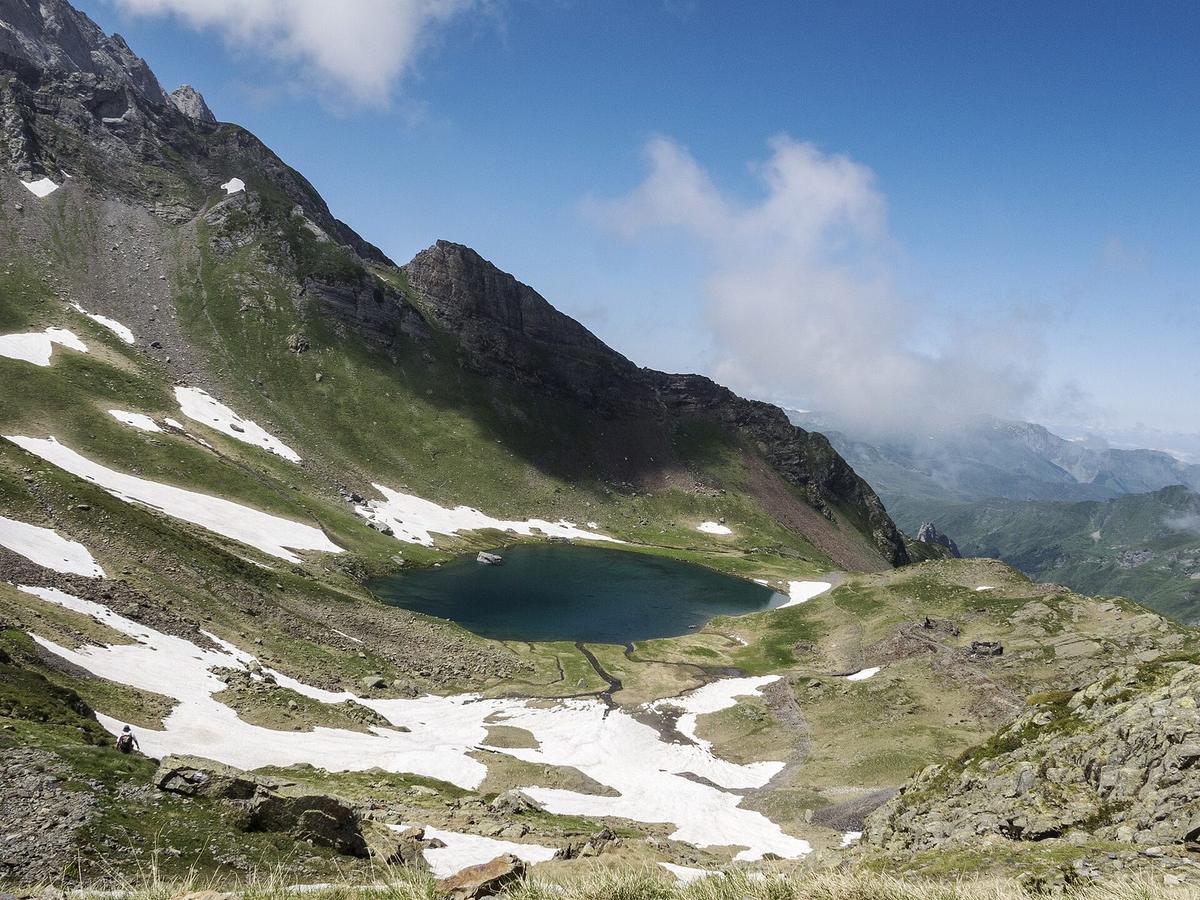 Lac et cascade d'Anglas