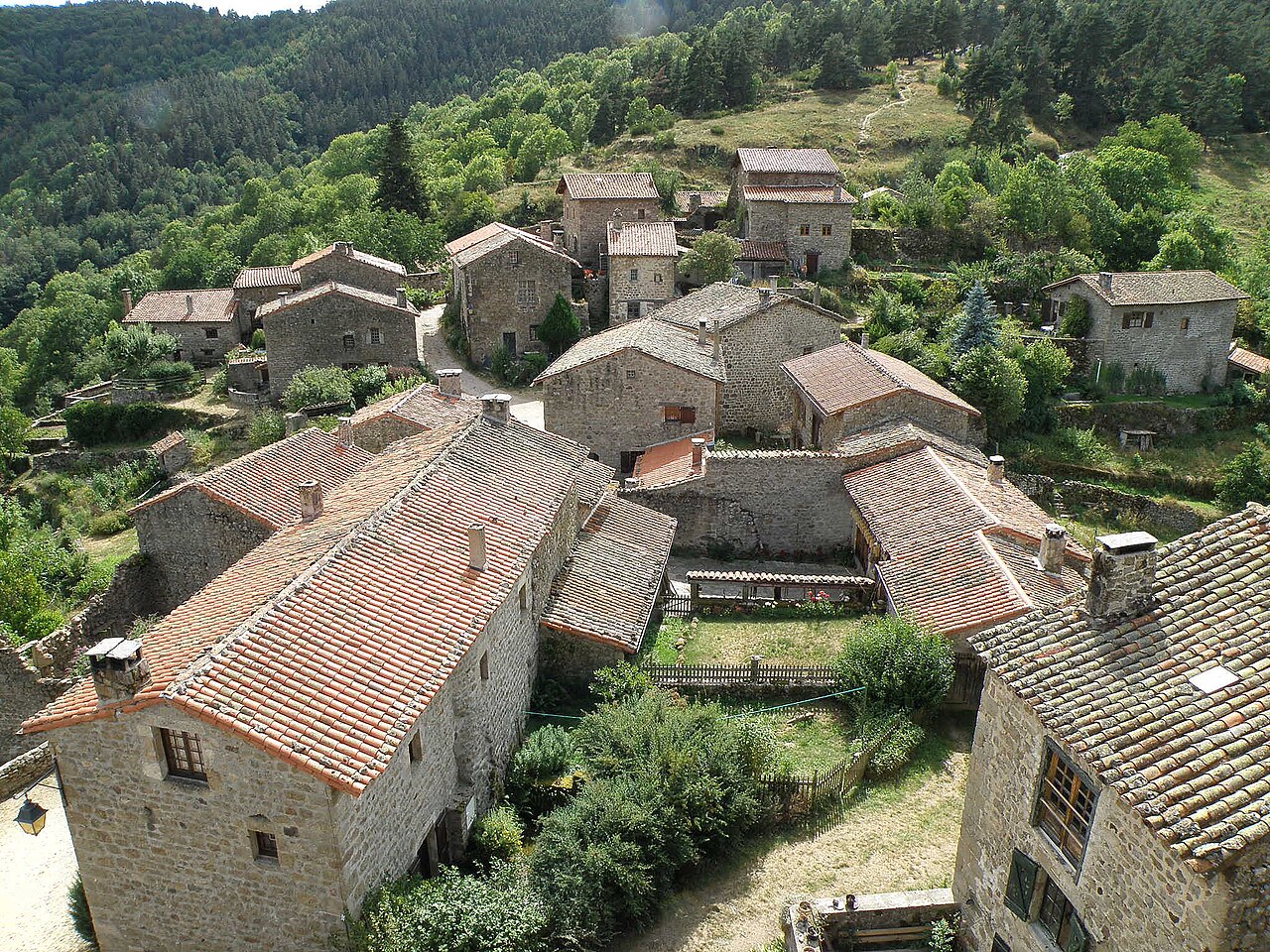Le château de Chalencon