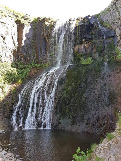 La cascade du Salin ou de Chaudeyrolles