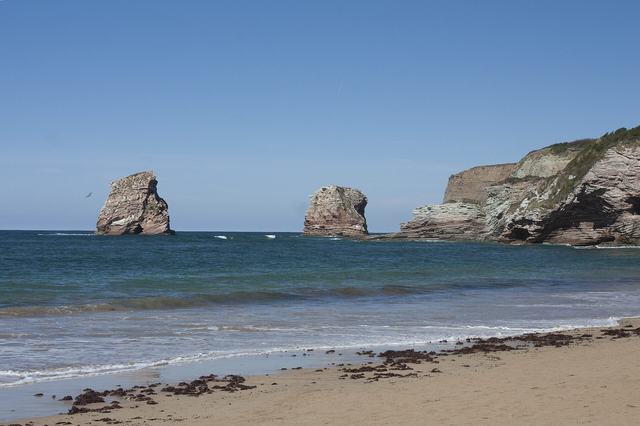 La grande plage d’Hendaye