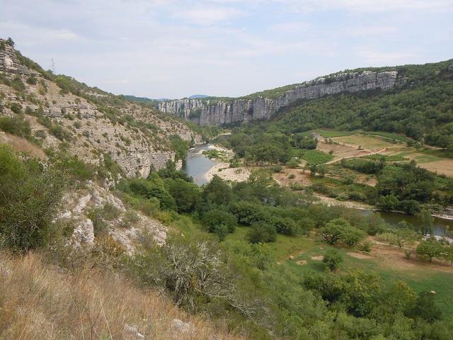 Les gorges du Chassezac